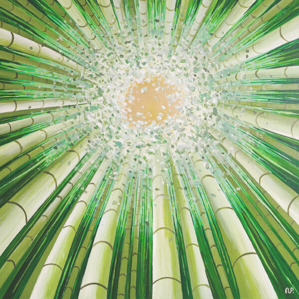 Bambusový háj 80x80 cm - Image 2