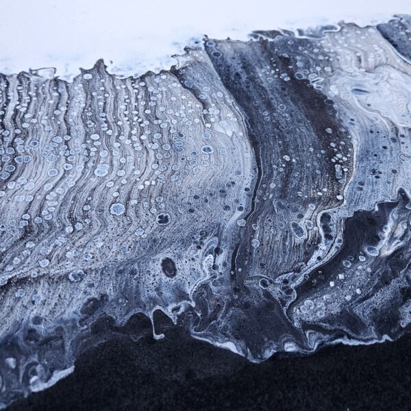 Černá pláž (tyrkysová) 100x70 cm - Image 4