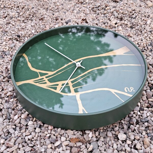 Hodiny Kintsugi 30 cm