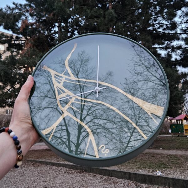 Hodiny Kintsugi 30 cm - Image 5